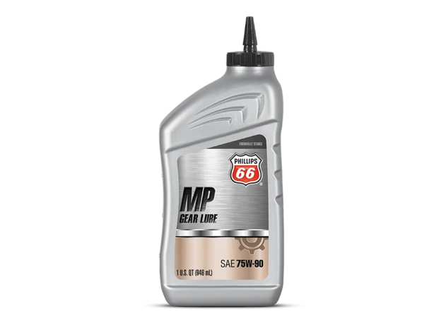 Bottle of gear lubricant, SAE 75W-90