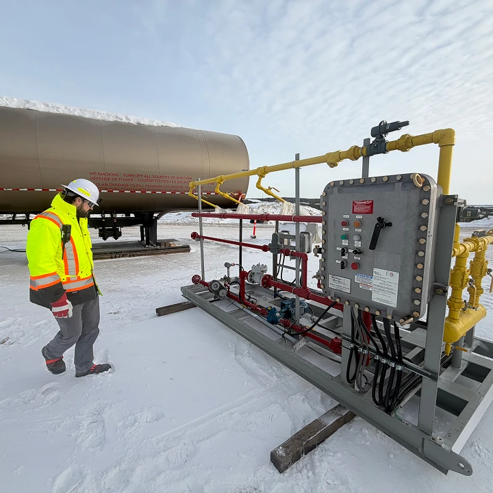 Industrial propane supply in Saskatchewan